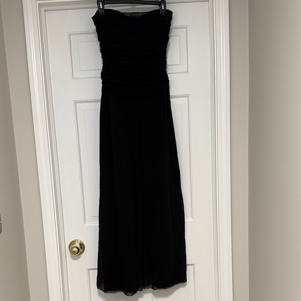 Elana Kattan Black MAXIMA Jumpsuit With Matching Wrap